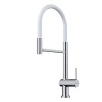 Смеситель для кухни Omoikiri Kanto-2 Plus-SB-C-WH 4994400 латунь/хром/белый — 1