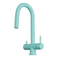 Смеситель для кухни Omoikiri Akita-S-AZ 4994436 латунь/azur blue — 1