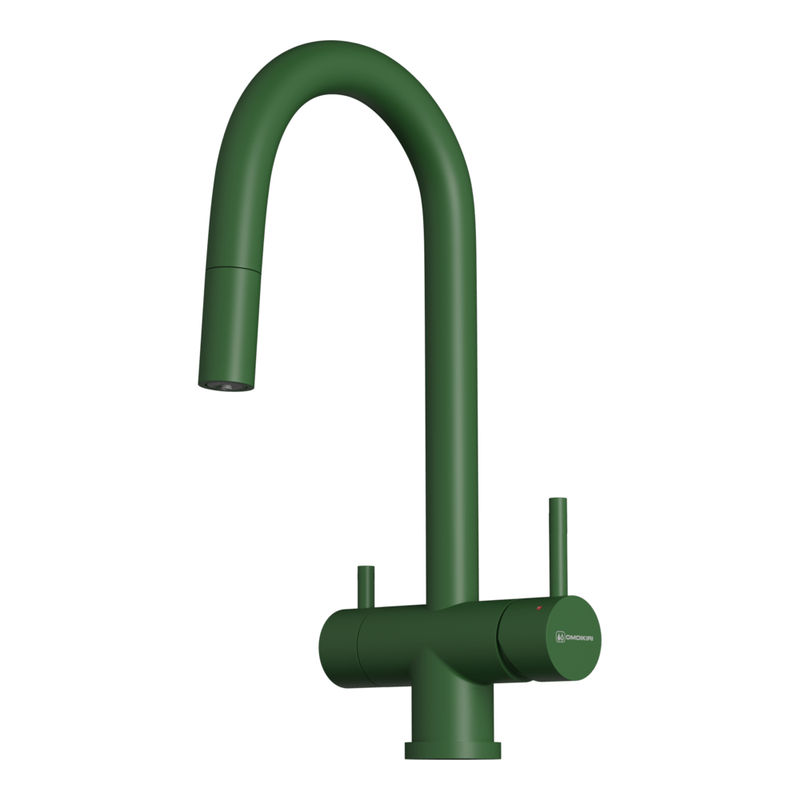 Смеситель для кухни Omoikiri Akita-S-RG 4994437 латунь/royal green