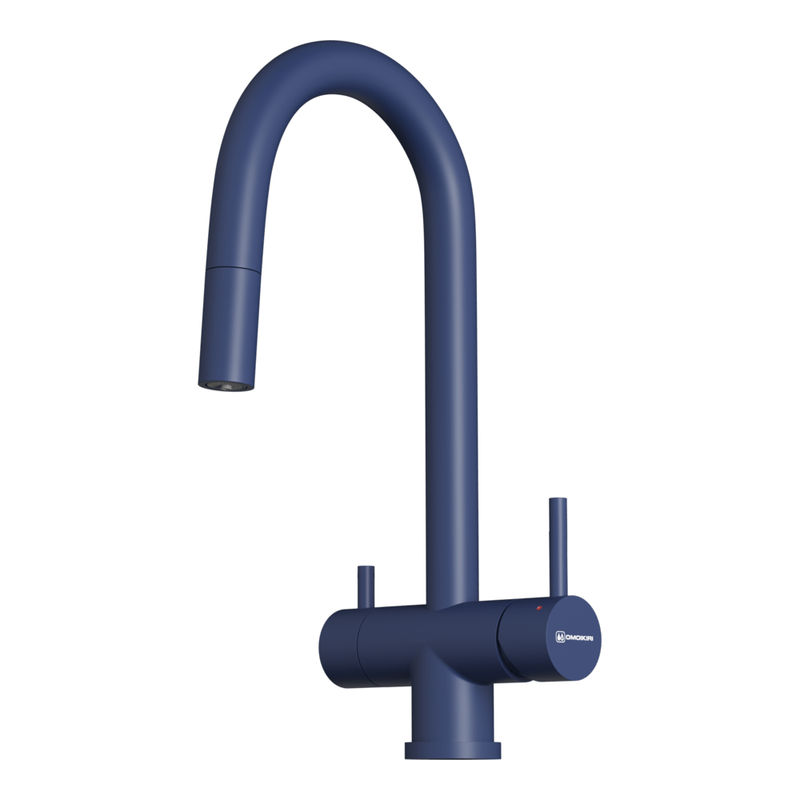 Смеситель для кухни Omoikiri Akita-S-IB 4994438 латунь/indigo blue