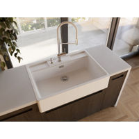 Смеситель для кухни Omoikiri Kanto-2 Plus-SB-BN-WH 4994450 латунь/нержавеющая сталь/белый — 2