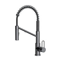 Смеситель для кухни Omoikiri Mikawa 2 Plus SB-GM 4994454 вороненая сталь — 1