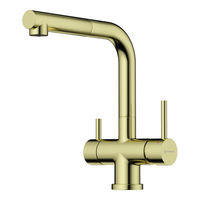 Смеситель для кухни Omoikiri Takamatsu-S-LG 4994476 латунь/светлое золото — 1