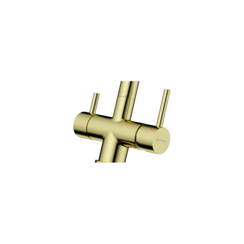 Смеситель для кухни Omoikiri Takamatsu-S-LG 4994476 латунь/светлое золото