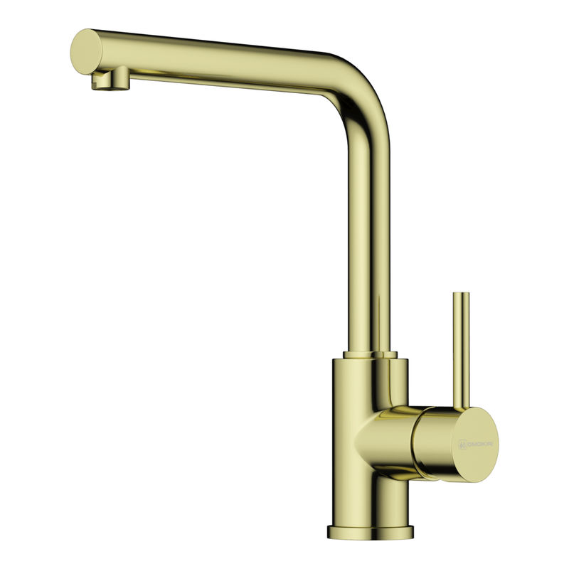 Смеситель для кухни Omoikiri Nakagawa-LG 4994480 латунь/светлое золото