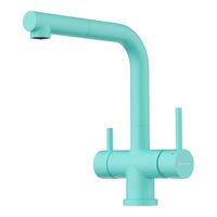 Смеситель для кухни Omoikiri Takamatsu-S-AZ 4994492 латунь/azur blue — 1