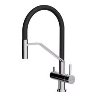 Смеситель для кухни Omoikiri Akeno C-BL 4994543 хром/черный — 1