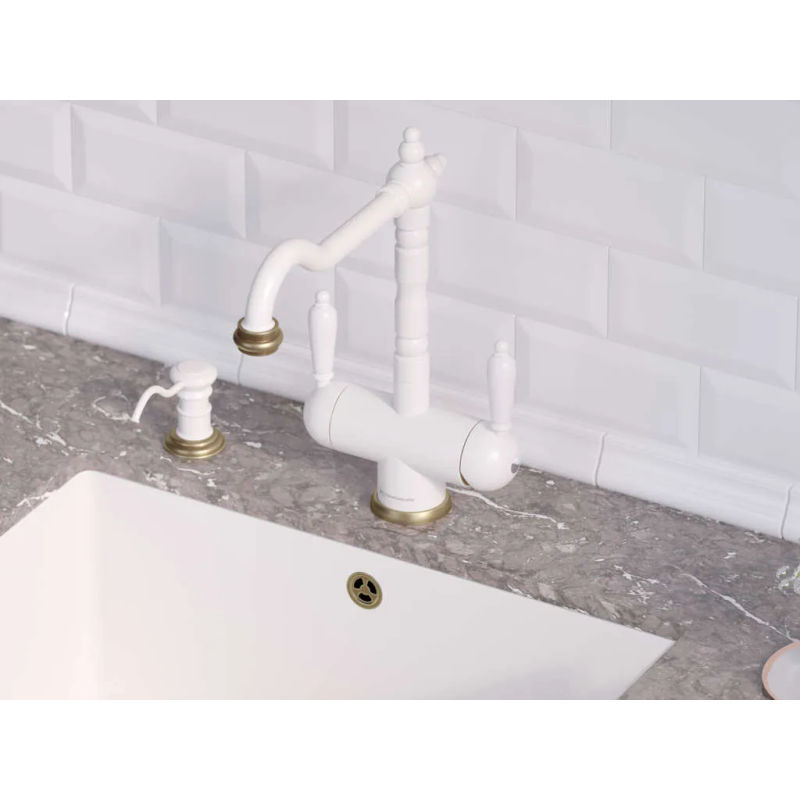 Дозатор для моющего средства Omoikiri ОМ-01-SA бежевый