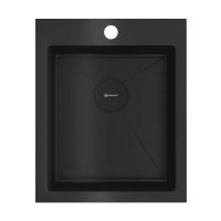 Кухонная мойка из нержавеющей стали Omoikiri Akisame 41-GB 4997011 (графит) — 1