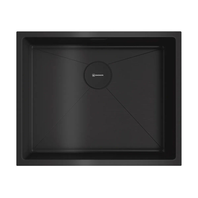 Кухонная мойка из нержавеющей стали Omoikiri Taki 54-U/IF-GB 4997019 (графит)