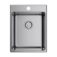 Кухонная мойка из нержавеющей стали Omoikiri Amadare 39-IN 4997028 (нержавеющая сталь) — 1