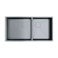 Кухонная мойка из нержавеющей стали Omoikiri Taki 85-2-LB-U/IF-IN Side 4997037 (нержавеющая сталь) — 1