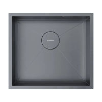 Кухонная мойка из нержавеющей стали Omoikiri Kasen 49-16 INT GM 4997055 (вороненая сталь) — 1