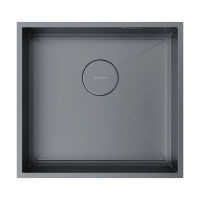 Кухонная мойка из нержавеющей стали Omoikiri Kasen 48-26 INT GM 4997058 (вороненая сталь) — 1