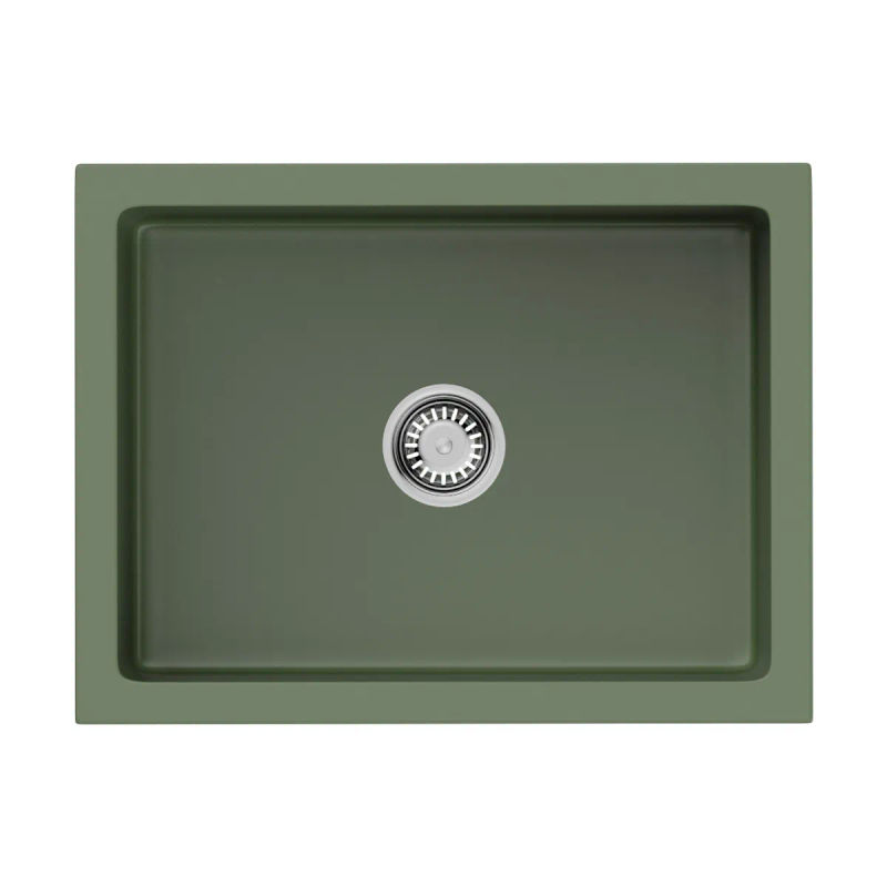 Кухонная мойка из керамики Omoikiri Mikura 61-OL 4997070 (natceramic/olive)
