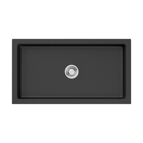 Кухонная мойка из керамики Omoikiri Mikura 83-BL 4997081 (natceramic/черный)