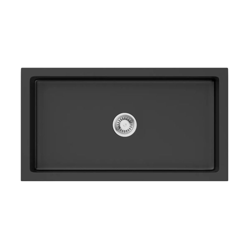 Кухонная мойка из керамики Omoikiri Mikura 83-BL 4997081 (natceramic/черный)