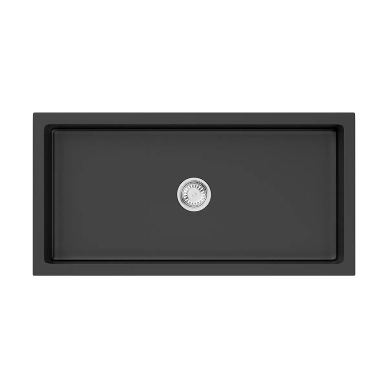 Кухонная мойка из керамики Omoikiri Mikura 91-BL 4997087 (natceramic/черный)