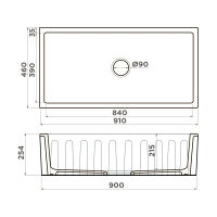 Кухонная мойка из керамики Omoikiri Mikura 91-OL 4997088 (natceramic/olive) — 2