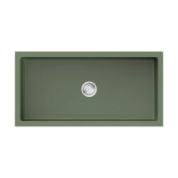 Кухонная мойка из керамики Omoikiri Mikura 91-OL 4997088 (natceramic/olive) — 1