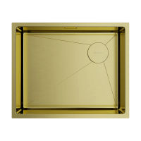 Кухонная мойка из нержавеющей стали Omoikiri Taki 54-U/IF-LG Side SF 4997092 (светлое золото) — 1