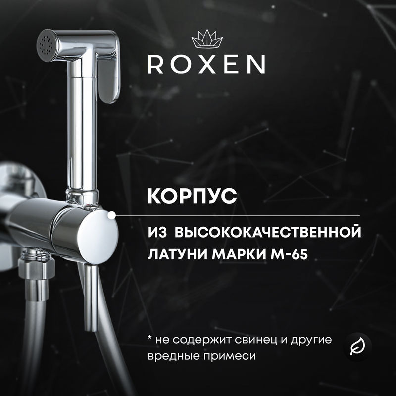 Встраиваемый гигиенический душ Roxen Santi 500940-CH хром
