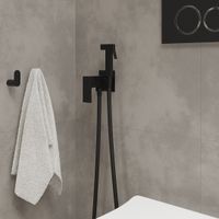 Встраиваемый гигиенический душ Roxen Caspia 500960-B черный — 5