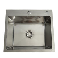 Кухонная мойка из нержавеющей стали BLANTEK LS-5044H Honeycomb (+ 500B40S) 5044222 — 1