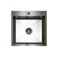 Кухонная мойка из нержавеющей стали BLANTEK FS-5050S Brushed ECO (+501F40-S) 5050201 — 1