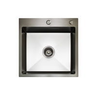 Кухонная мойка из нержавеющей стали BLANTEK FS-5050H Honeycomb ECO (+501F40-S) 5050202 — 1