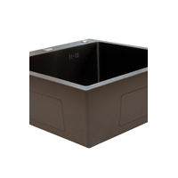 Кухонная мойка из нержавеющей стали BLANTEK FS-5050B Nano black ECO (+501F40-B) 5050203 — 5
