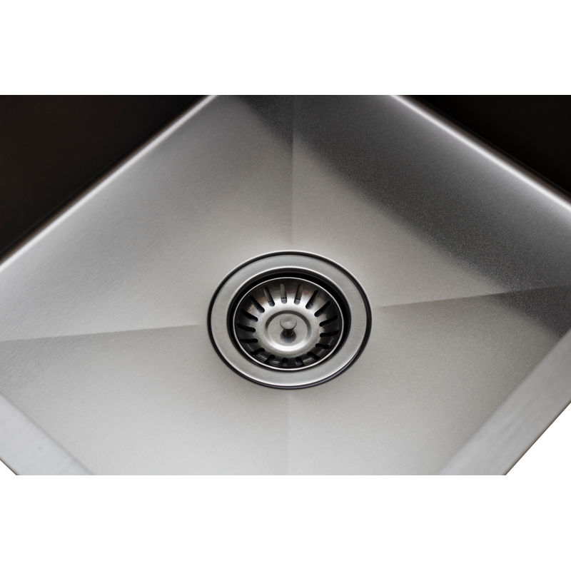 Кухонная мойка из нержавеющей стали BLANTEK FS-5050B Nano black ECO (+501F40-B) 5050203