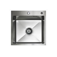 Кухонная мойка из нержавеющей стали BLANTEK LS-5050H Honeycomb (+ 500B40S) 5050222 — 1