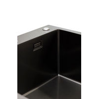 Кухонная мойка из нержавеющей стали BLANTEK LS-5050B Nano black (+ 500B40B) 5050223 — 4