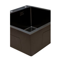 Кухонная мойка из нержавеющей стали BLANTEK LS-5050HN Honeycomb Nano black (+ 500B40B) 5050224 — 5