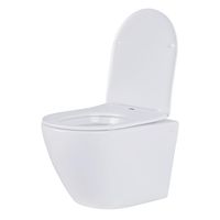 Унитаз подвесной с инсталляцией Roxen StounFix Dual Fresh 506406 6 в 1 (состоит из: 710200, Santi 410260B, 530185-01) — 9
