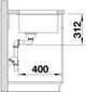 Кухонная мойка Blanco Subline 500-U 523436 (белый)