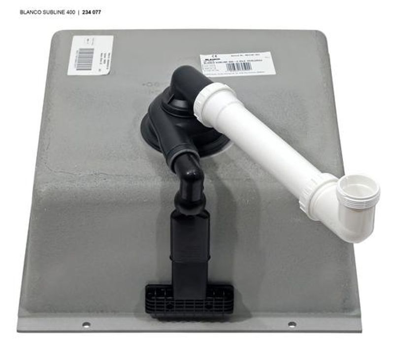 Кухонная мойка Blanco Subline 400-U 525990 (черный)