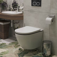 Подвесной унитаз Roxen Antares Black 530110-01B — 10