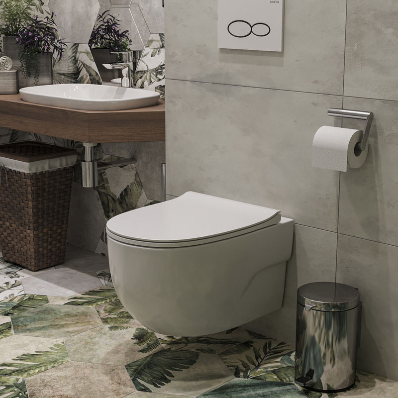 Подвесной унитаз Roxen Porto 530155-01