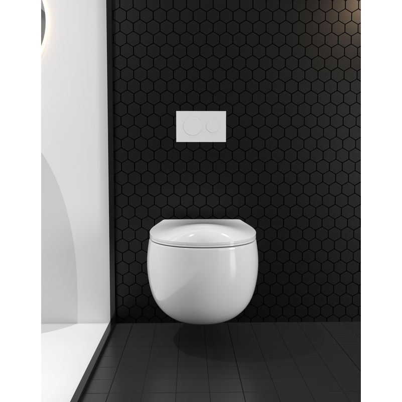 Подвесной унитаз Roxen EGG 530170-01