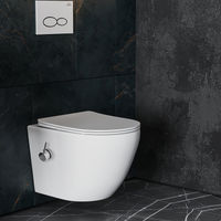 Подвесной унитаз Roxen Antares Bidet 530185-01X — 7