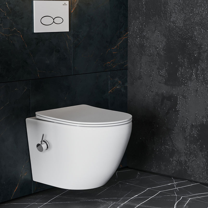 Подвесной унитаз Roxen Antares Bidet 530185-01X