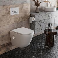 Подвесной унитаз Roxen Antares Bidet 530185-01X — 6