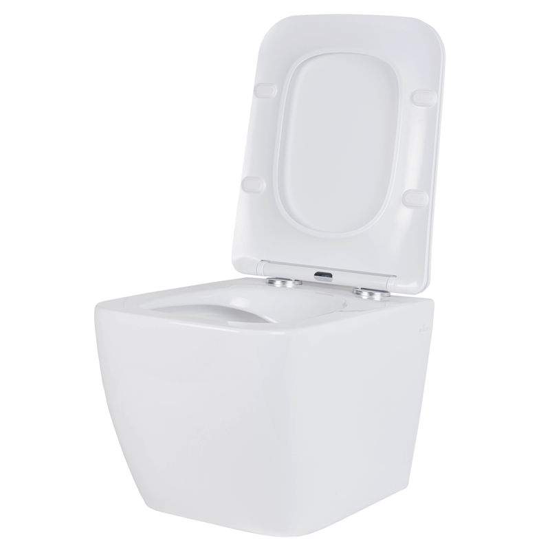 Унитаз подвесной с инсталляцией Roxen StounFix Dual Fresh 530473 6 в 1 (состоит из: 710200, Santi 410260M, 530135-01)
