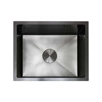 Кухонная мойка из нержавеющей стали BLANTEK LS-5444B Nano black (+500B40B1) 5444223 — 1