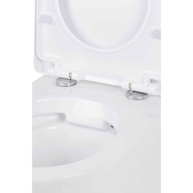 Унитаз подвесной с инсталляцией Roxen StounFix Dual Fresh 560993 6 в 1 (состоит из: 710200, Santi 410280M; 530185-02)