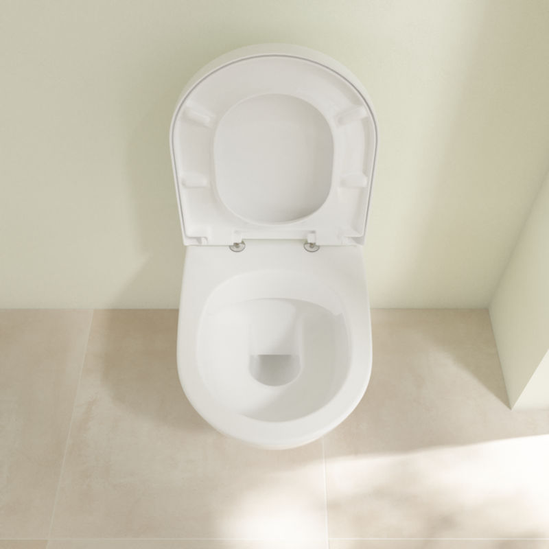 Подвесной унитаз Villeroy&Boch Subway 2.0 5614R001 37x56,5 безободковый
