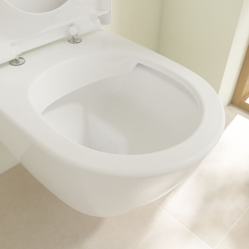 Подвесной унитаз Villeroy&Boch Subway 2.0 5614R001 37x56,5 безободковый