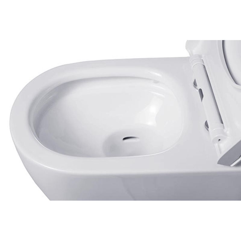 Унитаз подвесной с инсталляцией Roxen StounFix Dual Fresh 568244 6 в 1 (состоит из: 710200, Santi 410280M; 530155-01)